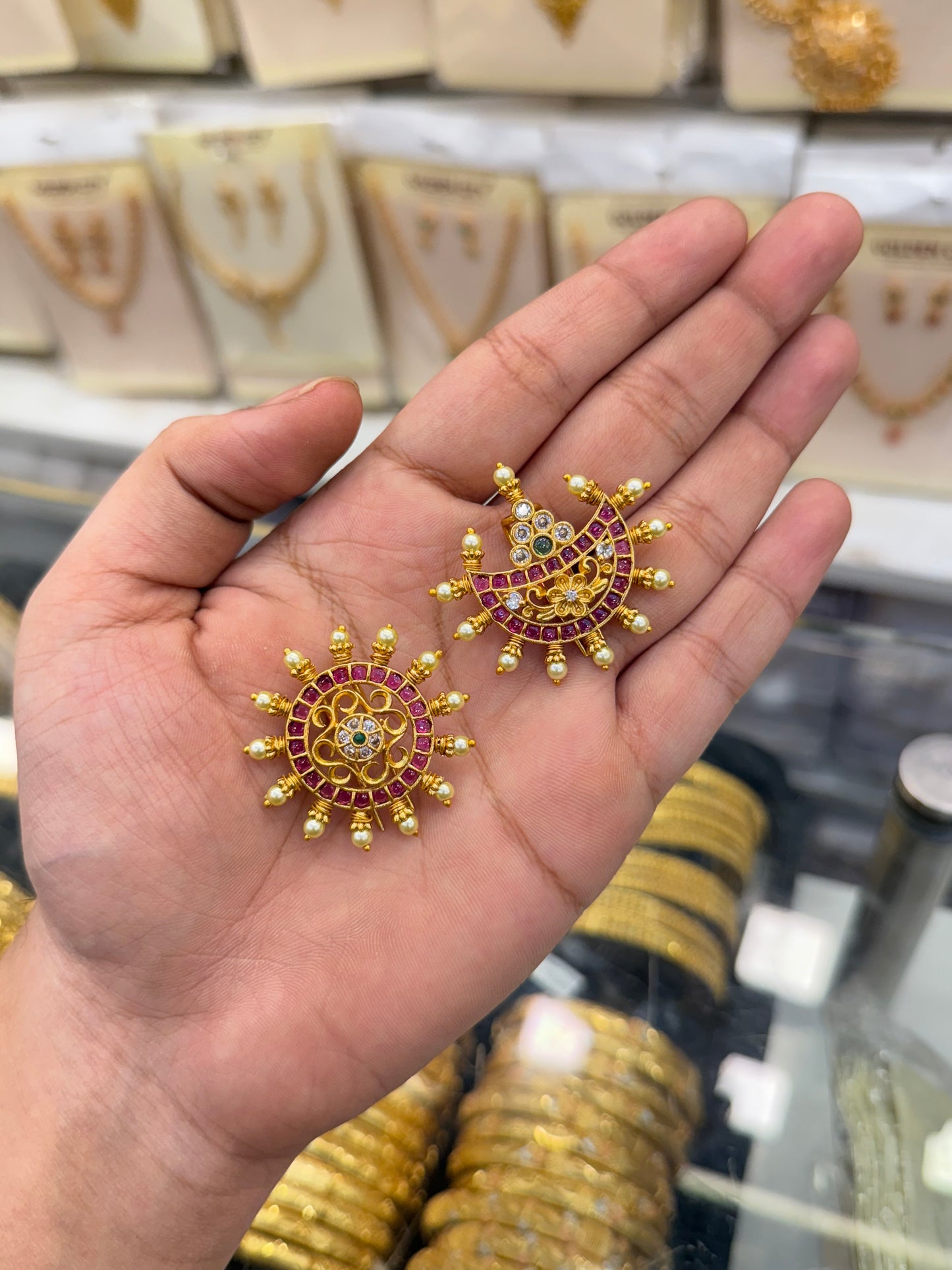 Temp Stone Sun & Moon Bila