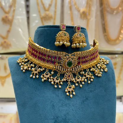 Elegant Ruby AD Choker