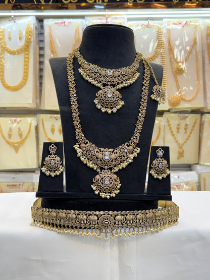 Elegant Victorian Bridal Set - White Beats