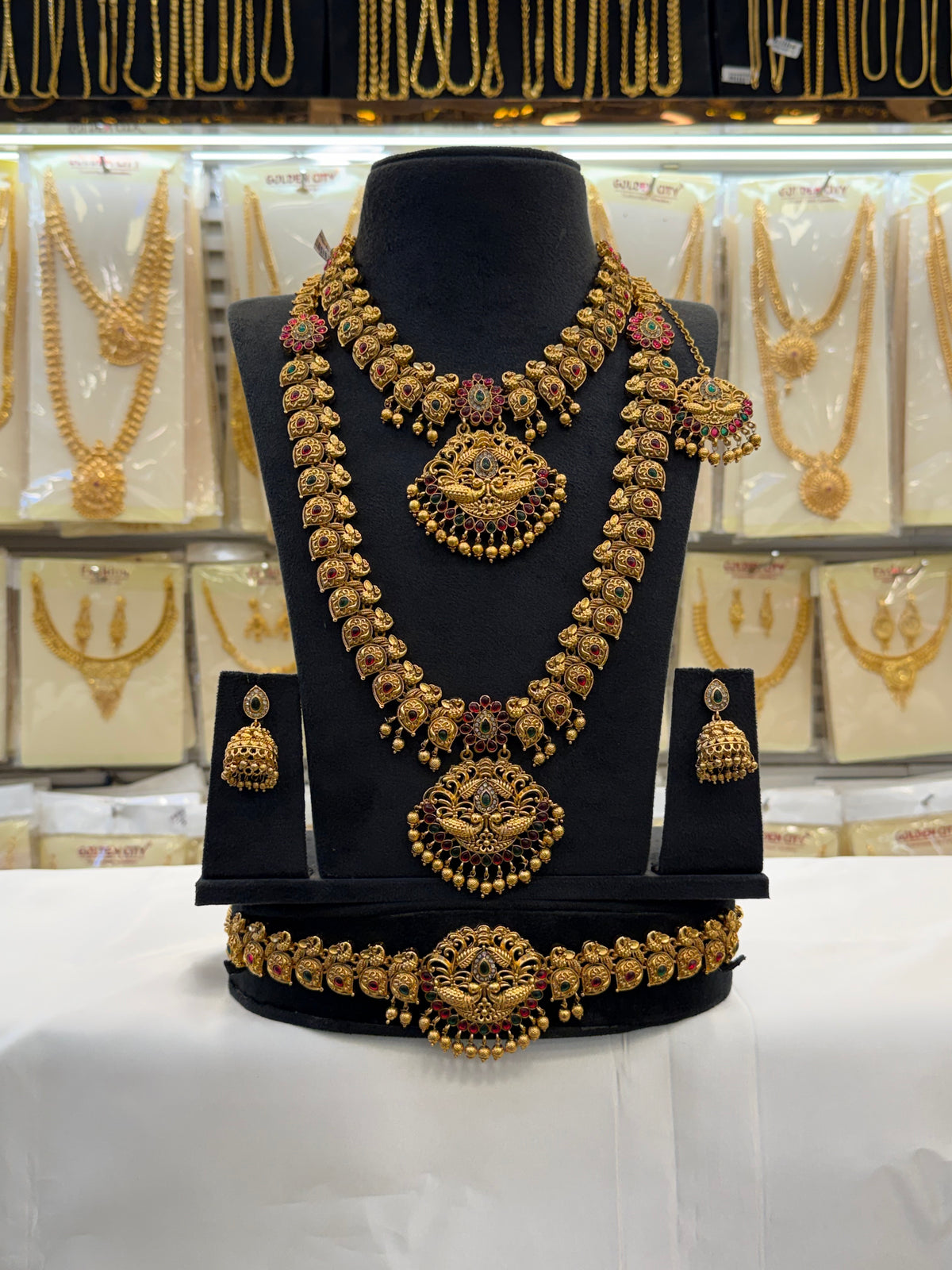 Antique Kerala Design Bridal Set