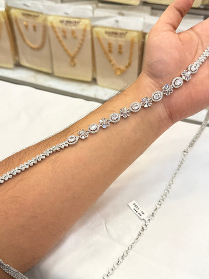 Elegant AD Stone Hip Chain