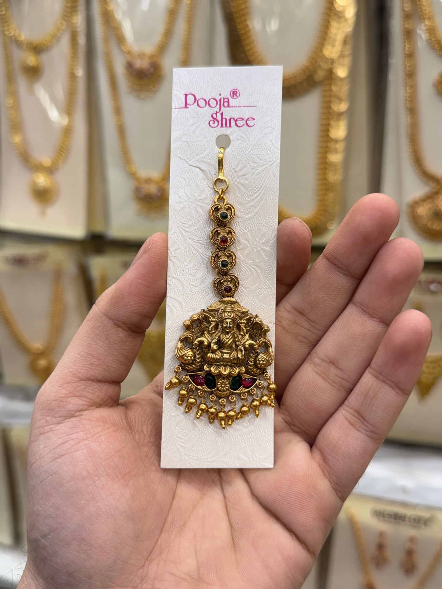 Antique Temp  Work Tikka