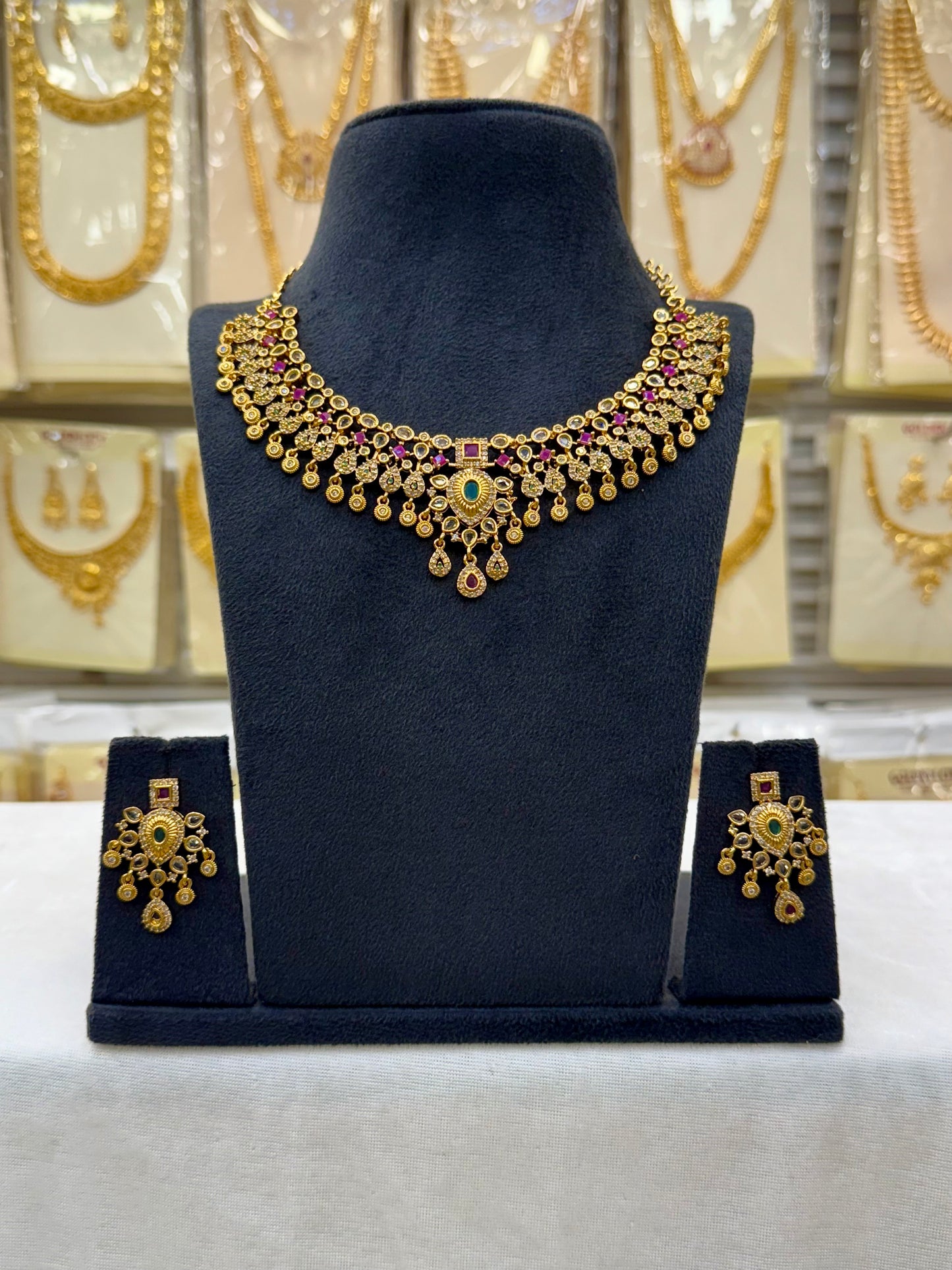 Ruby Stone Necklace