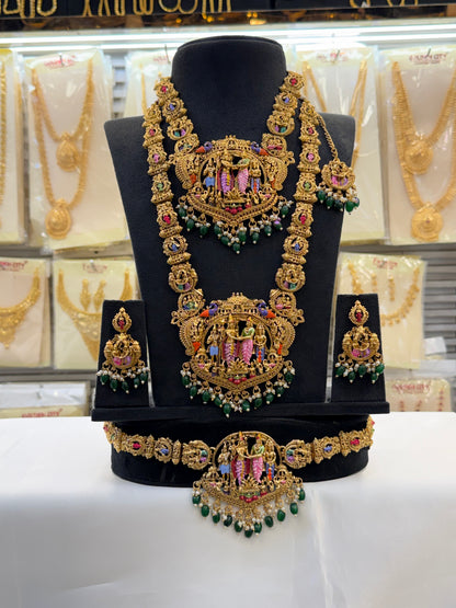 Enamel Design Sivan Parvati Bridal Set