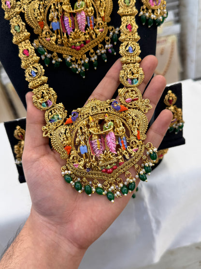Enamel Design Sivan Parvati Bridal Set