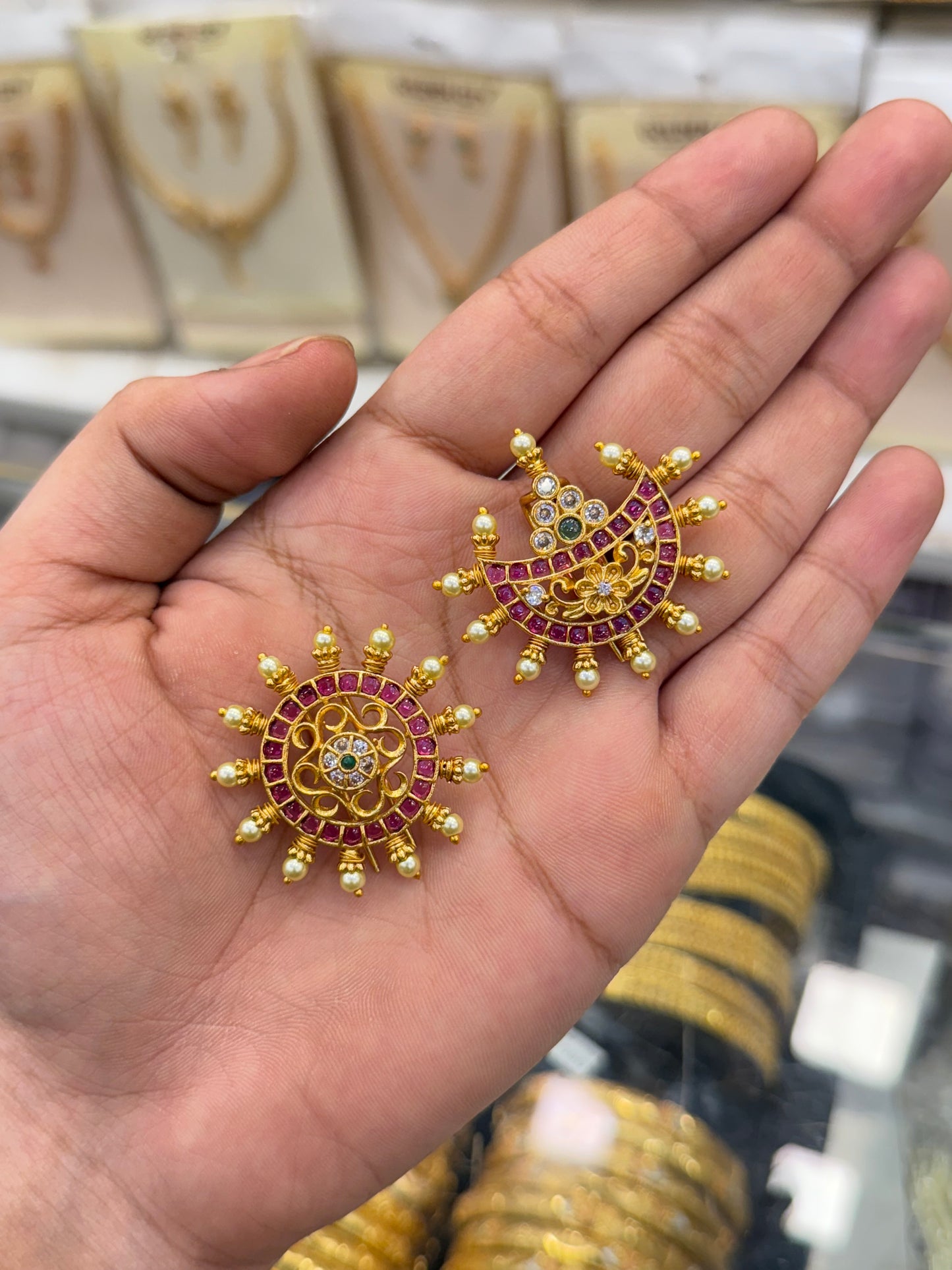 Temp Stone Sun & Moon Bila