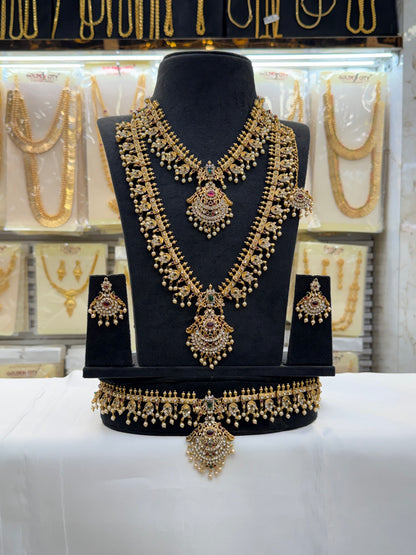 Gutta Pusalu Bridal Set
