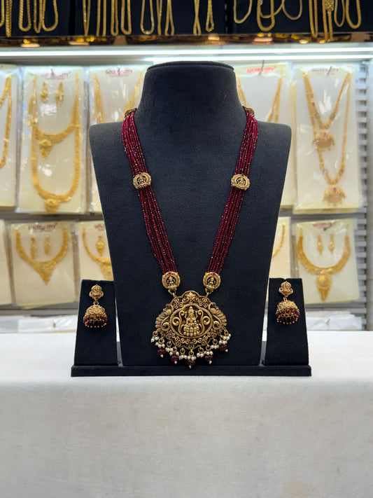 Heritage Maroon Beads Haram