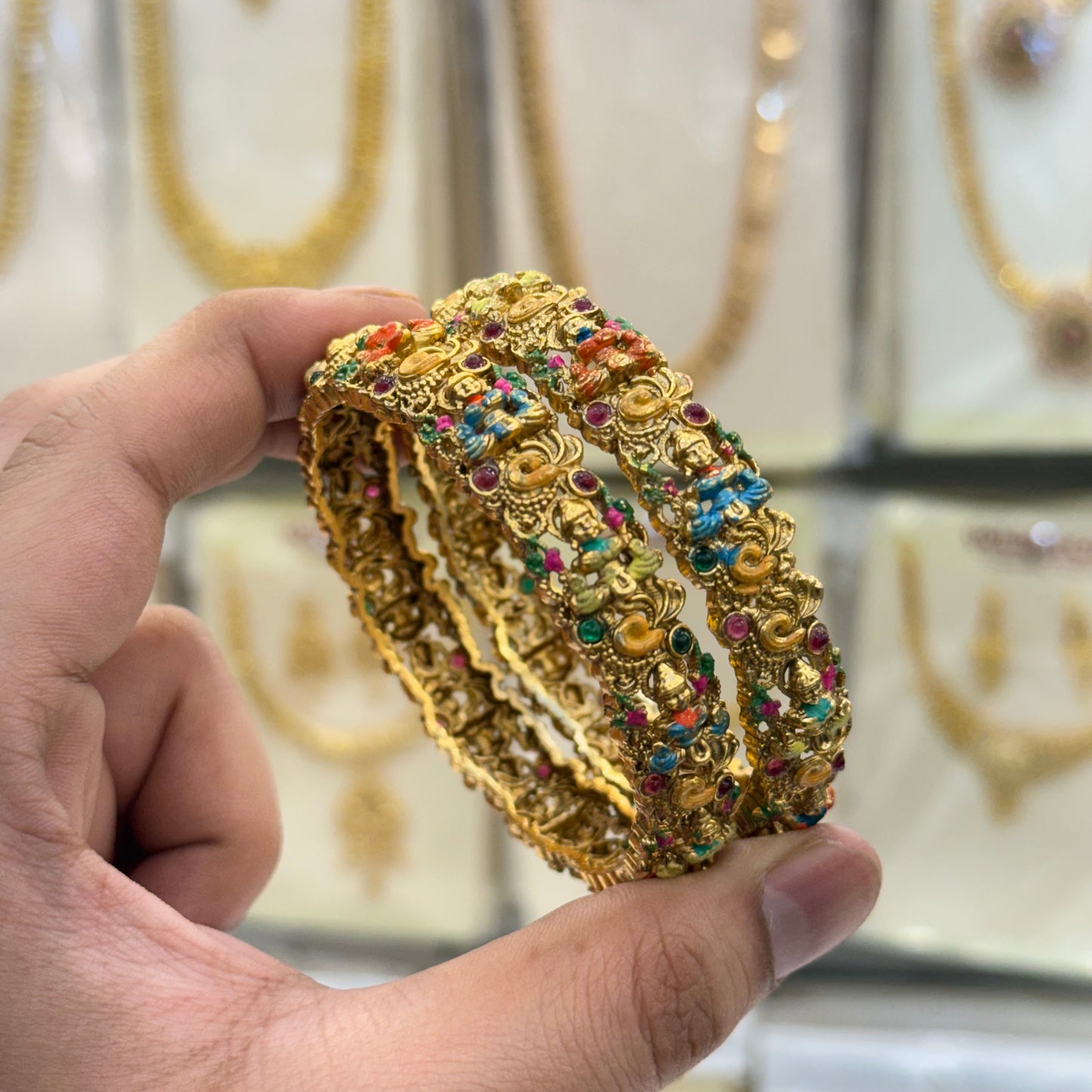 Enamel Design Bangles