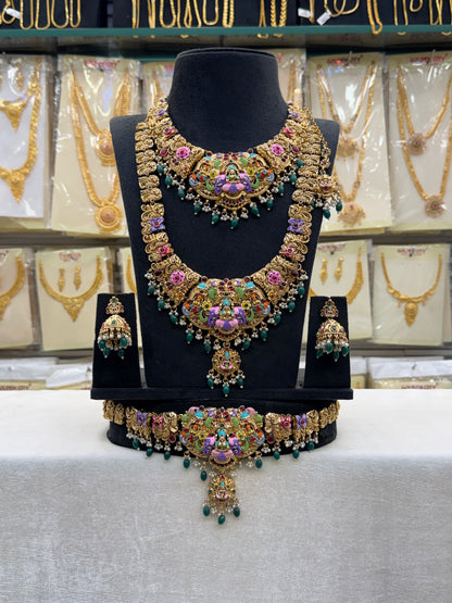 New Enamel Green Beats  Bridal Set – Limited Edition