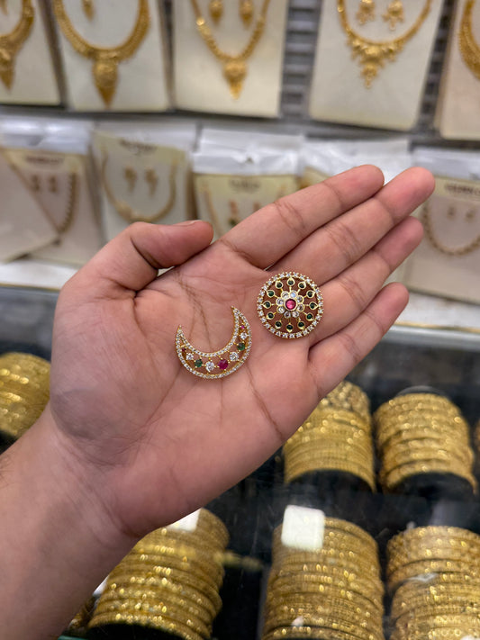 Multi Stone Sun & Moon Bila
