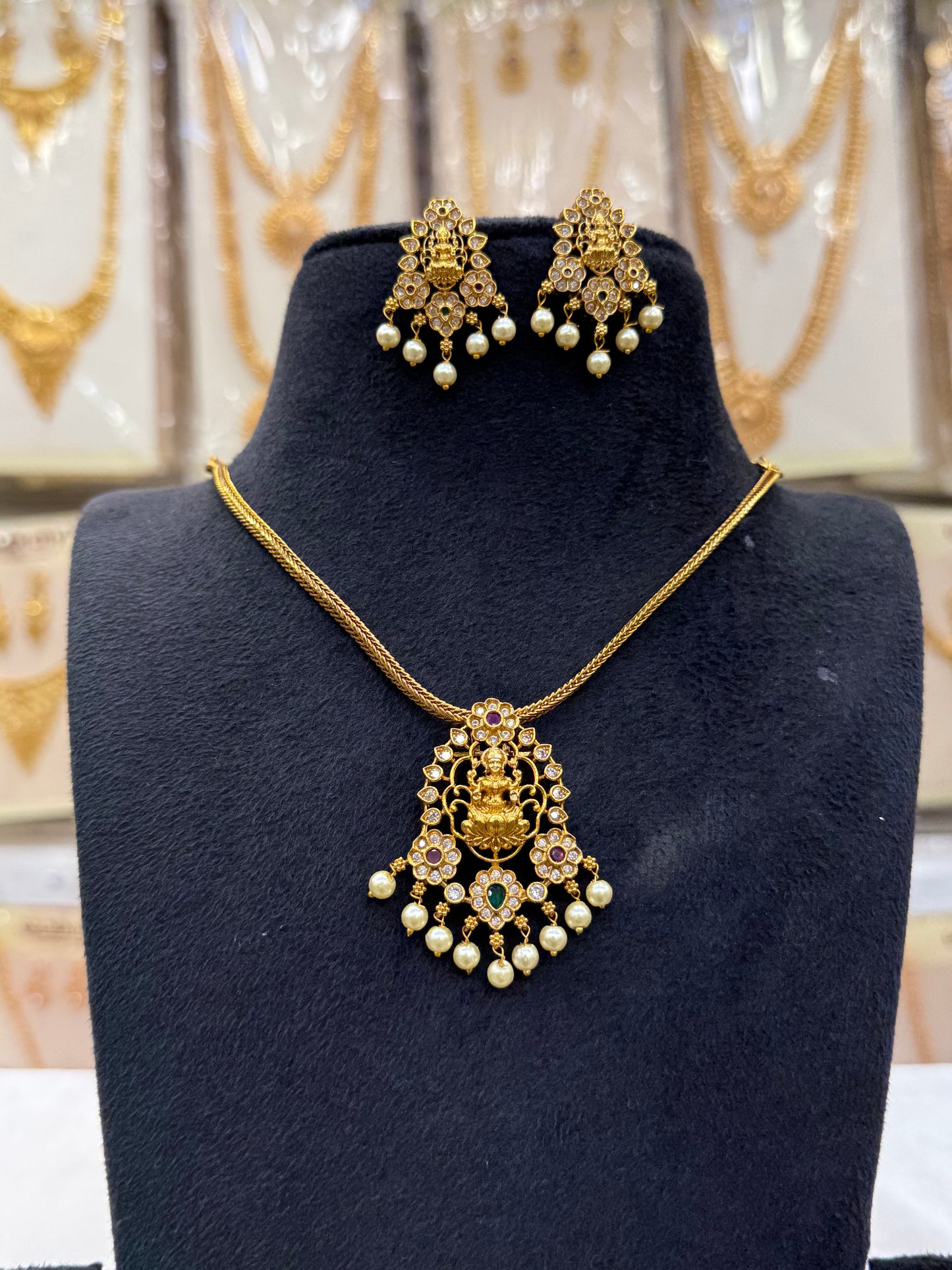 Lakshmi Pendant Necklace