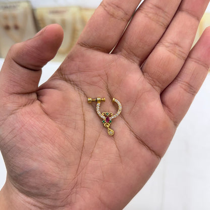 Nitya Design Nose Pin