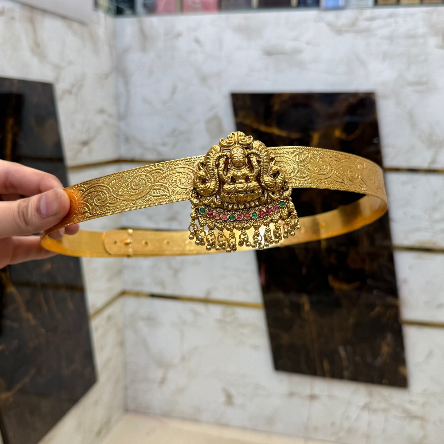 Traditional Antique Gold Beats Hipbelt