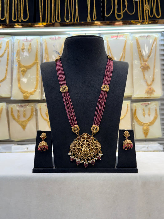 Elegant Pink Beads Haram