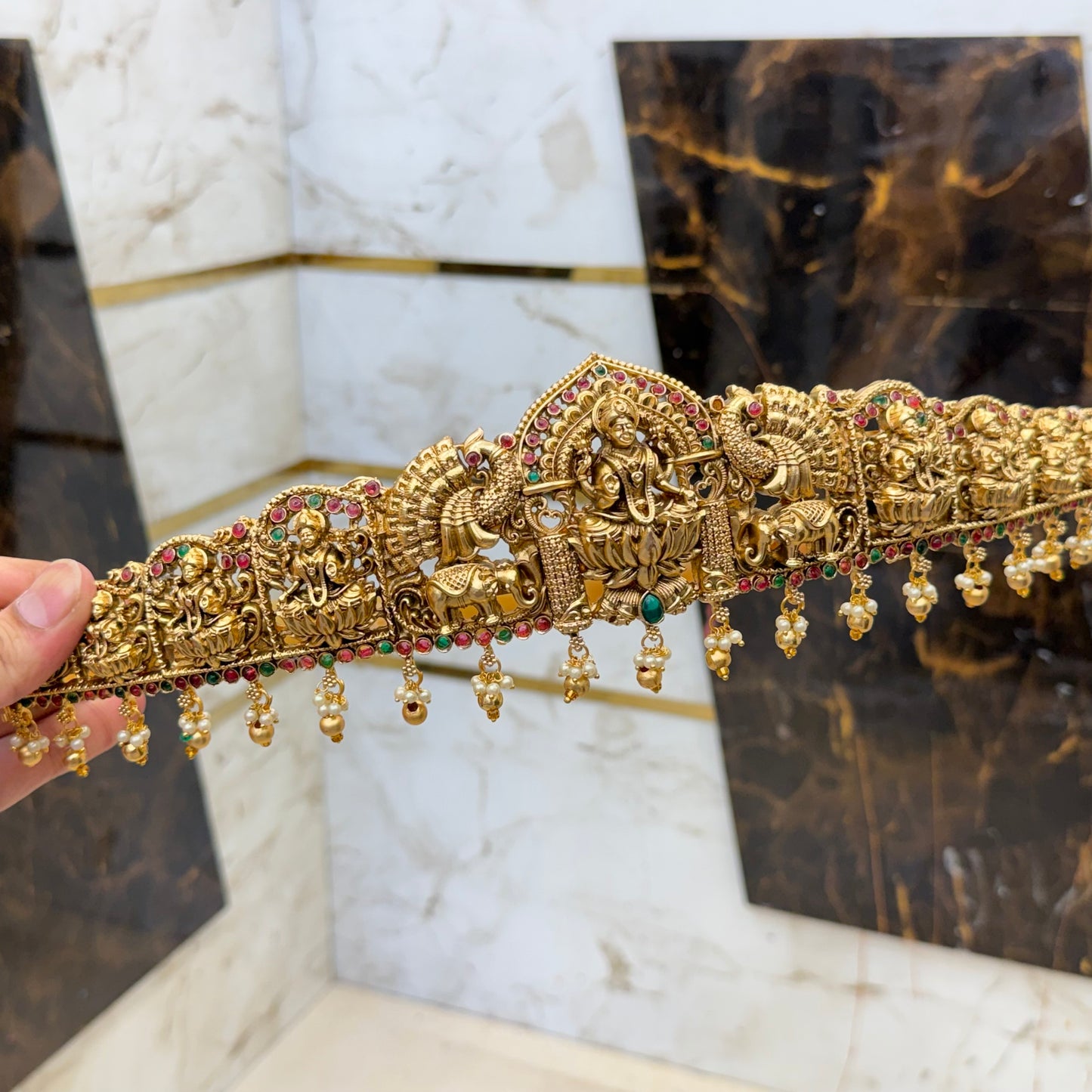 Heavy Bridal Antique Hipbelt