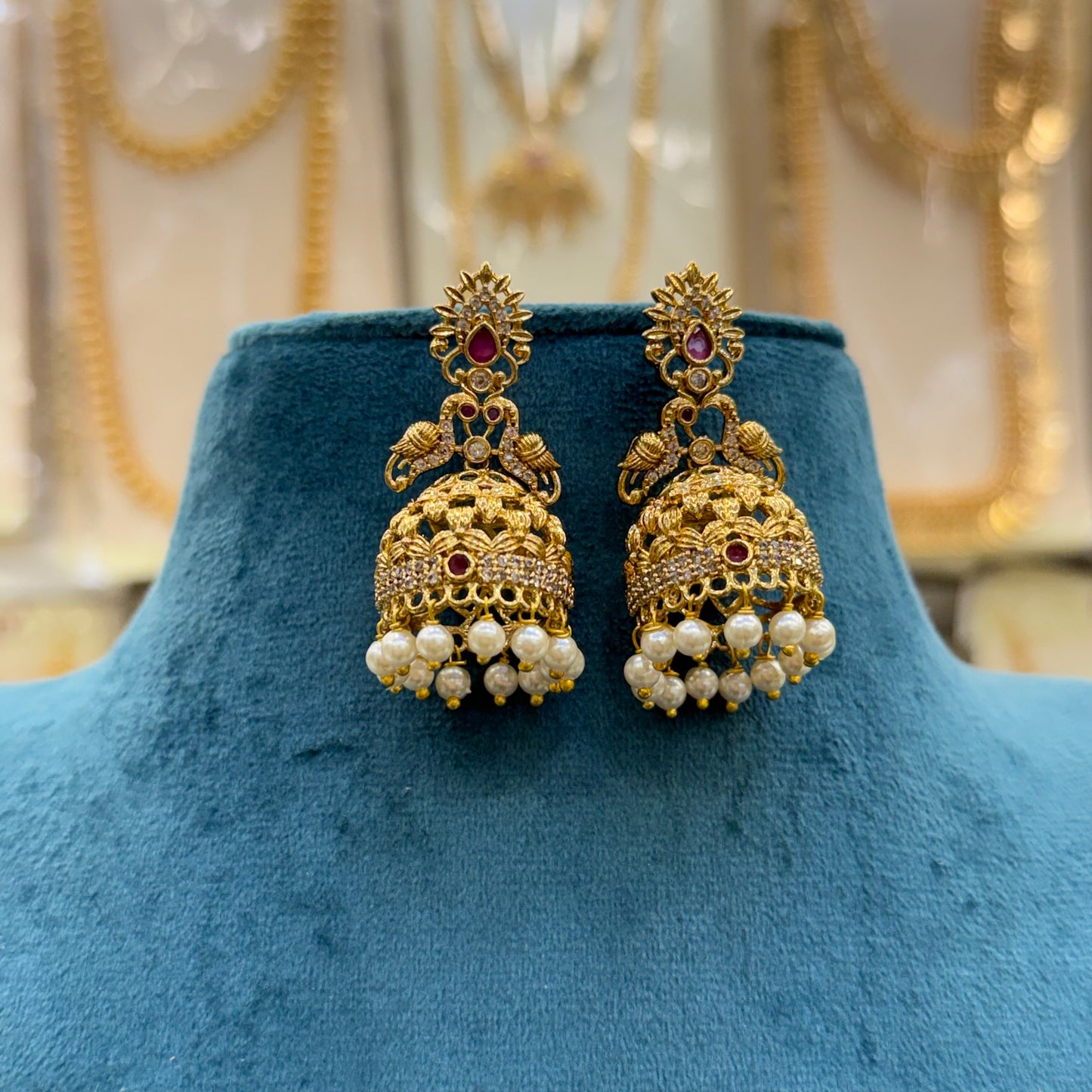 Floral Nakshi Jumki