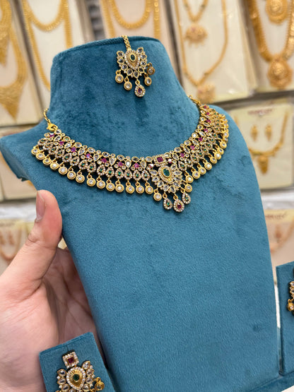 Ruby Stone  Necklace