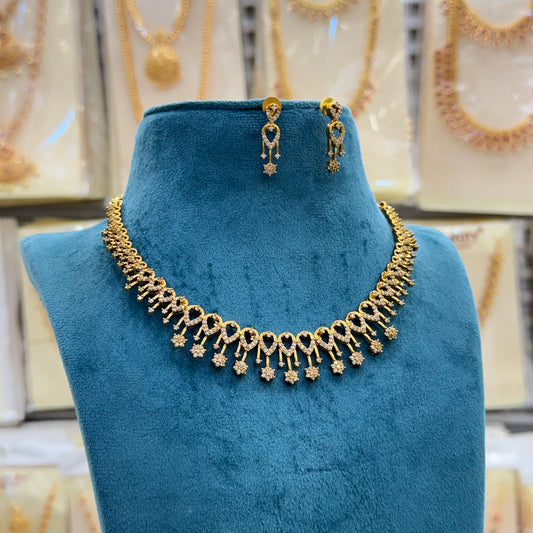 Vamika Antique Diamond Necklace