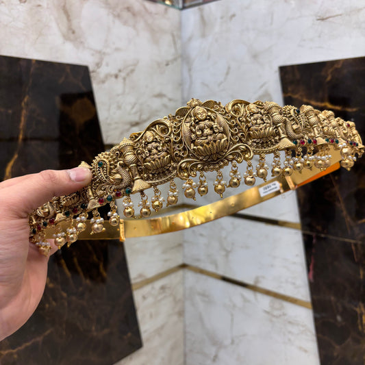 Antique Lakshmi Work Heavy Bridal Hipbelt