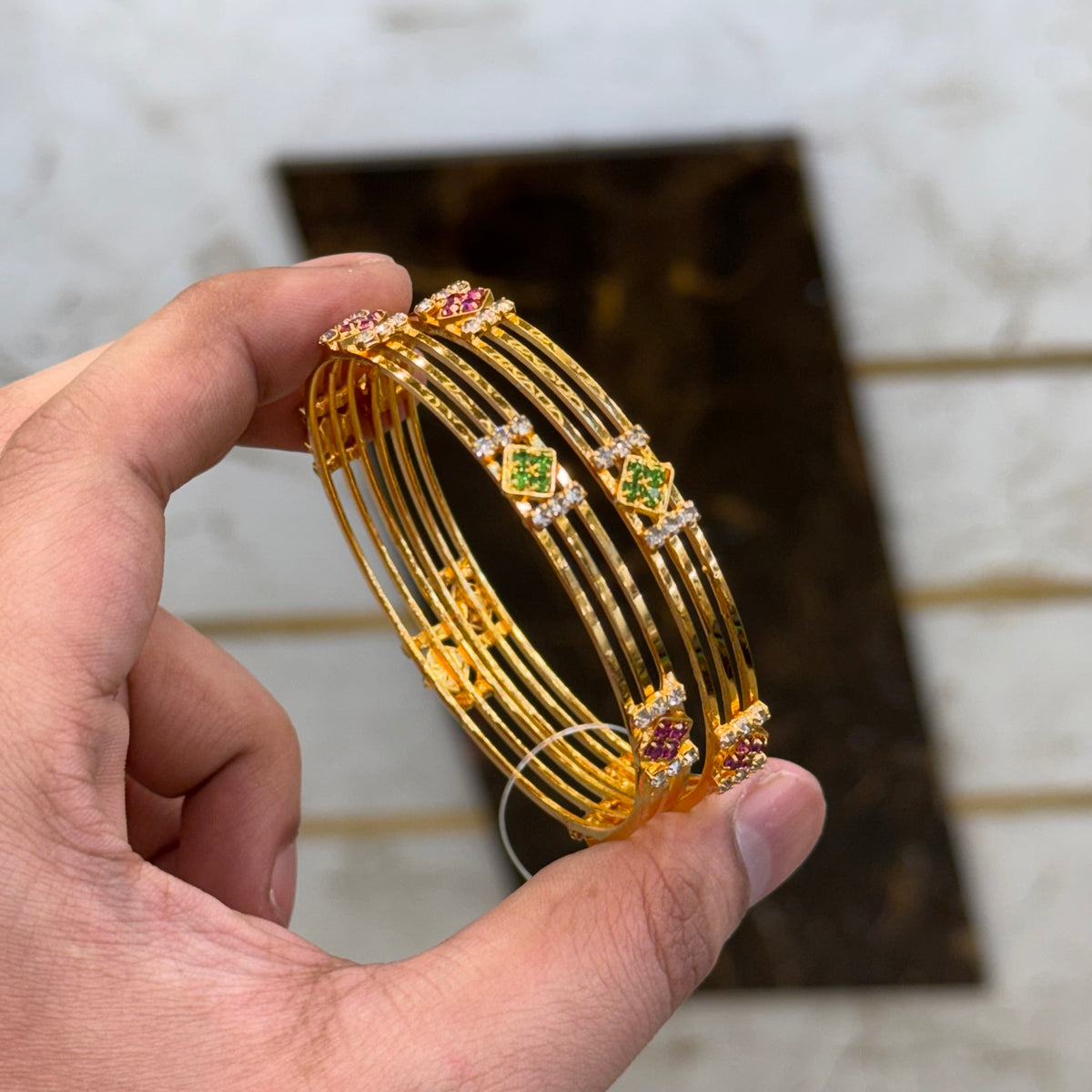 Grace Stone Bangles