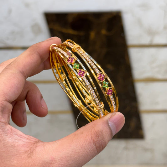 Crystal Glow AD Bangles