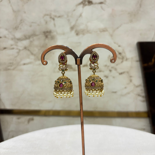 Peacock Design Stone Jumki