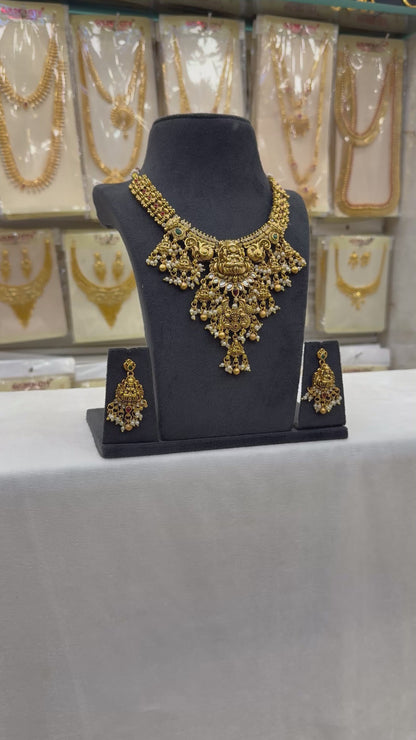 Antique Temple design necklace